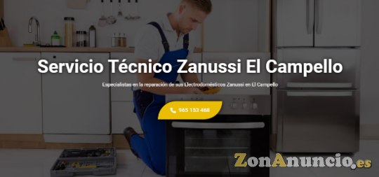Servicio Técnico Zanussi El Campello 965217105